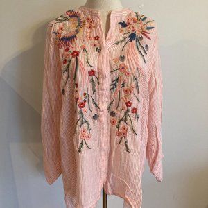 JOHNNY WAS Kuren Voyager Tunic